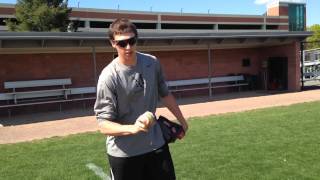 Tad Barton: Split-finger fastball demonstration