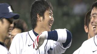 埼玉西武・上本達之が決勝の一振り!! 武田久から歓喜のサヨナラ打