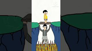 Bridge Crossing Samima Sraboni Yamin p4 #shorts #samimasraboni #yamin #cartoon #animation