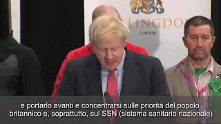 Voto in Gran Bretagna, Johnson «Ora abbiamo i numeri per completare la Brexit»