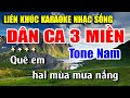 Karaoke Liên Khúc Nhạc Dân Ca Trữ Tình | Tuyển Chọn Toàn Bài Hay Dễ Hát | Nhạc Sống Cha Cha Cha