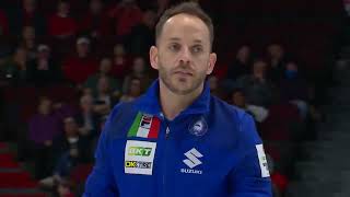 #wmcc2023 Mamma mia! Facing 4 yellows, Joël Retornaz tries to flip the house to 3 reds for the win