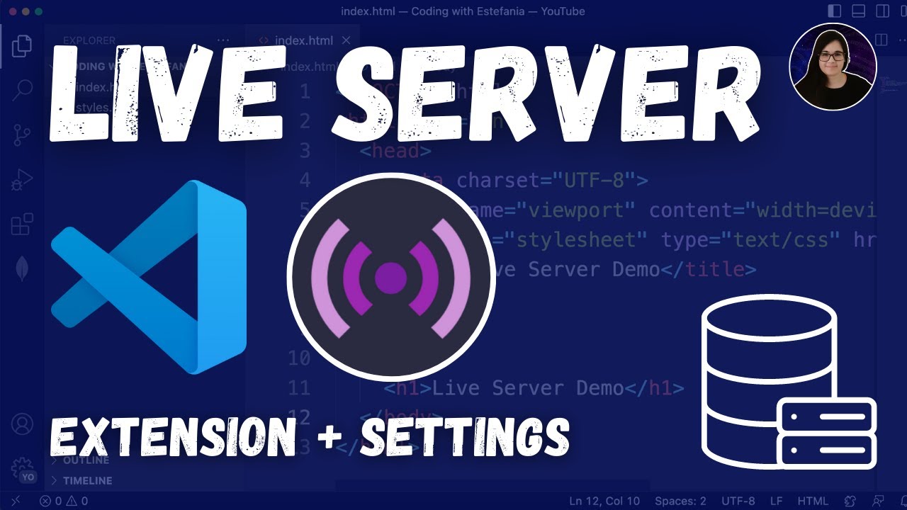 Live Server Extension For Visual Studio Code Full Tutorial Youtube