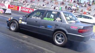 Nyce1s Clips - David Marks True Street Turbo Civic @ NSCRA 2011 Round 2!!!