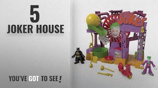 Top 10 Joker House [2018]: Fisher-Price Imaginext Joker Laff Factory