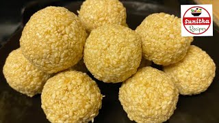 Healthy Nuvvula ( Sesame ) Laddu | Healthy Recipes | Quick Laddu Recipes | Sunitha Recipes