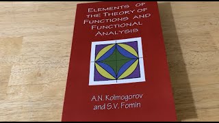 Elements of the Theory of Functions and Functional Analysis by Komogorov