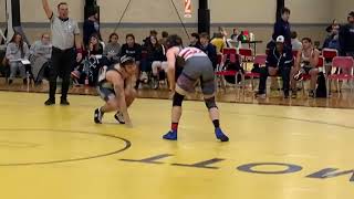 Tyler Katsis (175 lbs) John Glenn HS vs Mount Morris HS (1/4/25) 2025 Drew Gooding Duals 12th W