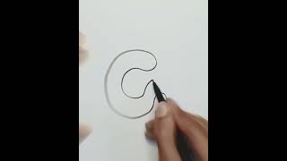 BUBBLE ALPHABET G#shorts #youtubeshorts