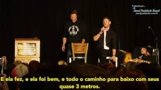 Jared e Jensen - Cenas mais estranhas de gravar (Dencon 2015)