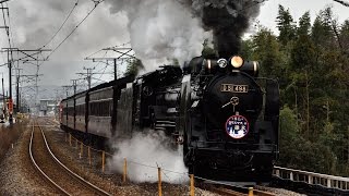 【D51】SLクリスマス碓氷号【旧型客車】 20151223 JNR Class D51