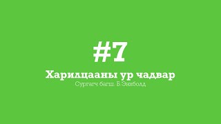 Харилцааны ур чадвар танилцуулга хэсэг