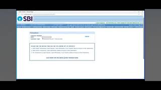 sbi kiosk portal per new web open then transaction ✅