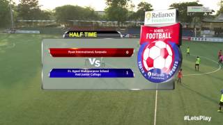 RFYS: Mumbai Sr. Boys - Fr. Agnel Junior College vs Ryan International, Sanpada Highlights