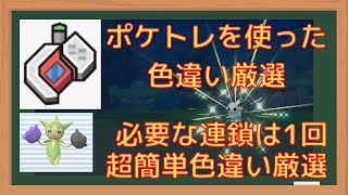 ポケトレを使った１番簡単な色違い厳選を教えます‼これでダイパリメイクを色違いポケモンたちと楽しみましょう♪