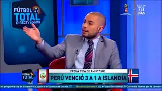 Periodista de DirecTV que minimizó a Perú volvió a hablar de la selección