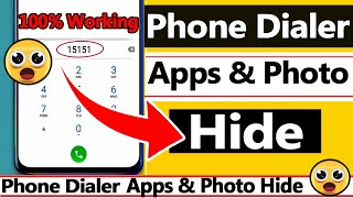 How To Hide Apps And Videos | phone dialer hide app | Android tricks