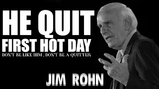 Don't Be A Quitter | A Life Changing Inspirational Speech ~ Jim Rohn