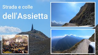 Strada e colle dell'Assietta in fuoristrada - Piemonte - Torino Usseaux Fenestrelle- Sestriere [4K]