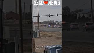 Hummer Launches over Railroad Tracks after Spike Strips Deployed in High Speed Chase in La Junta, CO