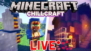 A Tiny Home and A Special Villager? - Minecraft Chillcraft 1.14 Full Livestream!