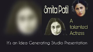 Smita Patil | A Talented Actress | A Tribute on her 65th Birth Anniversary | Mujeeb Khan |