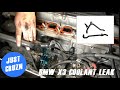 BMW X3 M54 Coolant Leak: Removing the Intake Manifold and replacing  coolant pipes