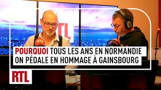 Pourquoi tous les ans en Normandie, on pédale en hommage à Serge Gainsbourg ! Ah Ouais ?