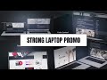 Strong Laptop Promo After Effects Templates