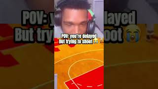 When You Try To Shoot With DELAY😭😭 #nba2k23 #2k23 #2kcommunity #nba2k #ishowspeed #adinross