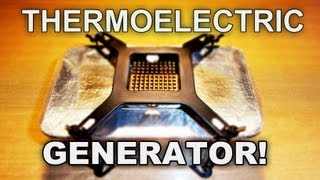 Homemade Thermoelectric Generator (TEG)