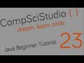 Java Beginner Programming Tutorial 23 String Return Methods