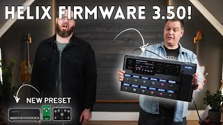 Line 6 HX (Helix, HX Stomp) Firmware 3.50 Walkthrough - New features, new models, new patches!