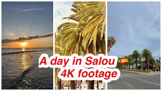 Spend a Day in Salou, Spain | Relaxing Beach Vibes \u0026 Shopping Fun!  #spain 🇪🇸📍