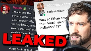 "HE'S A SNAKE!" Ethan And Vaush DMs Leak