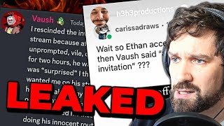 HE'S A SNAKE! Ethan And Vaush DMs Leak