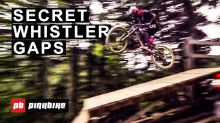 Hitting Secret Gaps in Whistler Bike Park with Local Pros