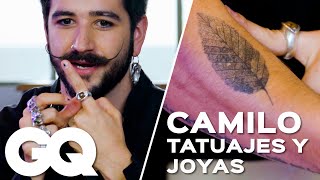 Camilo explica el significado de sus tatuajes y joyas | GQ México