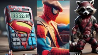 superheroes Avengers but calculato,dog Avengers💥  Marvel & DC-All Characters #marvel #avengers #dc