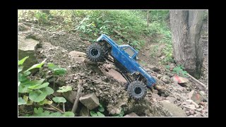 Redcat Everest 10 stock vs modified on the hill climbs