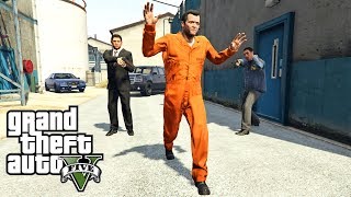 لا هروب من المخابرات جي تي أي 5 | GTA V Prison Break