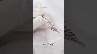 Ladies Bangle 💝 - Silver Contact: 0777750054.🚚 Island wide Delivery .#silver #bangle #jewelry