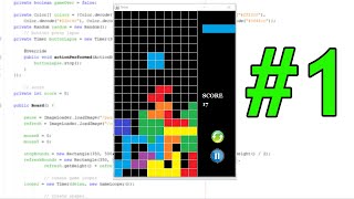 Tetris Game On Java Tutorial - Part 1