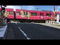 【踏切動画】西武新宿線上井草→井荻→下井草駅〜railroad crossing japan〜