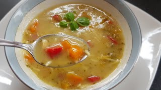 Supë e shëndetshme me perime🥕/Healthy vegetables soup.🥕🌶