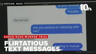 Jurors hear flirtatious text messages at Karen Read murder trial