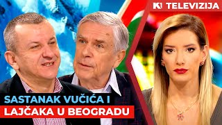 Sastanak Vučića i Lajčaka u Beogradu I Stanko Crnobrnja i Dušan Stojaković I URANAK1