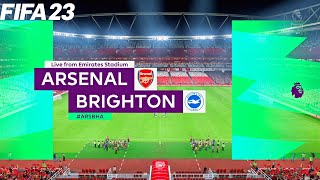 FIFA 23 | Arsenal vs Brighton - 22/23 Premier League Season - PS5 Gameplay