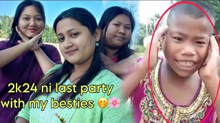 Chang kulu Faijk chni ngo 😱// 2024 ni last party 🥳🍾@NidhiDebbarmaofficial