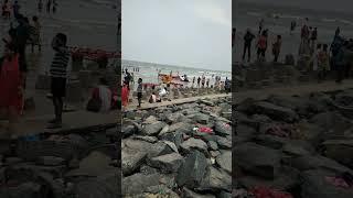 New Digha Sea Beach ⛱️🌊#newdigha #newdighabeach #digha2023 #rainyday @thehijibijigirl4337